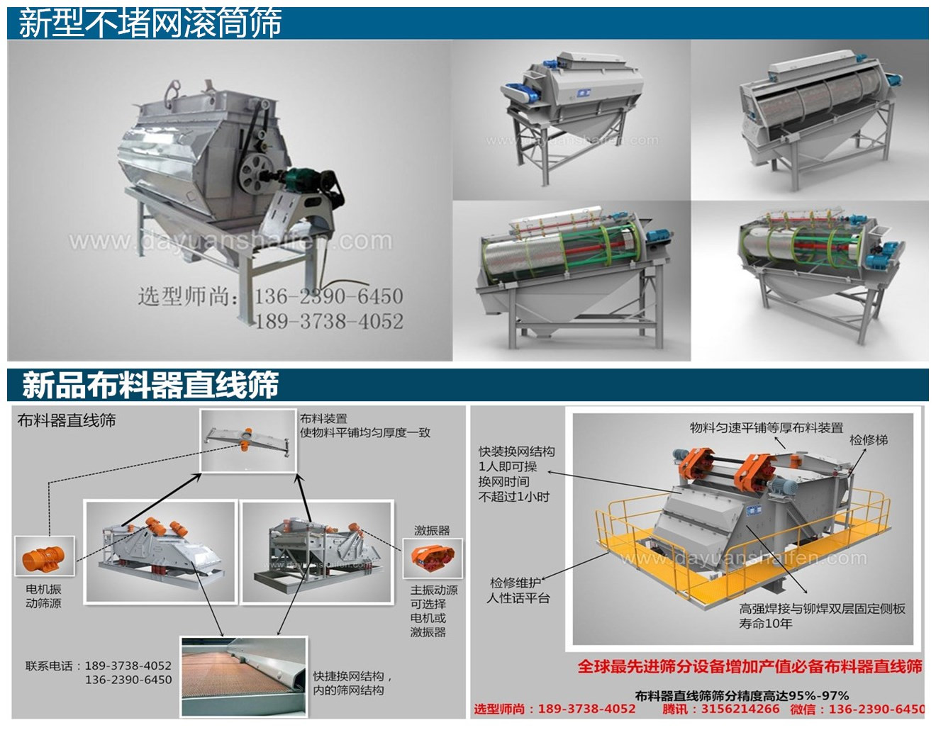 機(jī)制砂壓裂砂大產(chǎn)量篩選用滾筒篩還是振動篩